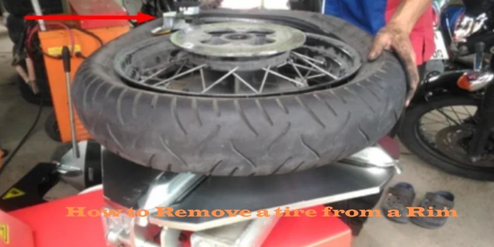 How to Remove a Tire from a Rim