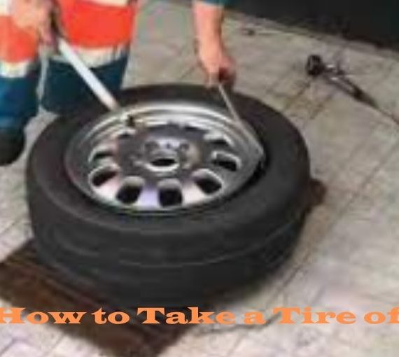 How to Take a Tire of a Rim