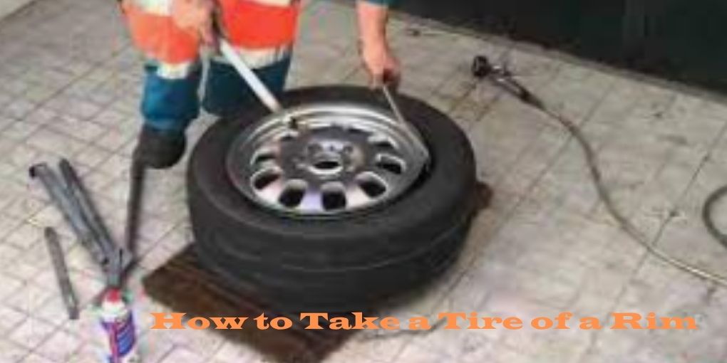 How to Take a Tire of a Rim