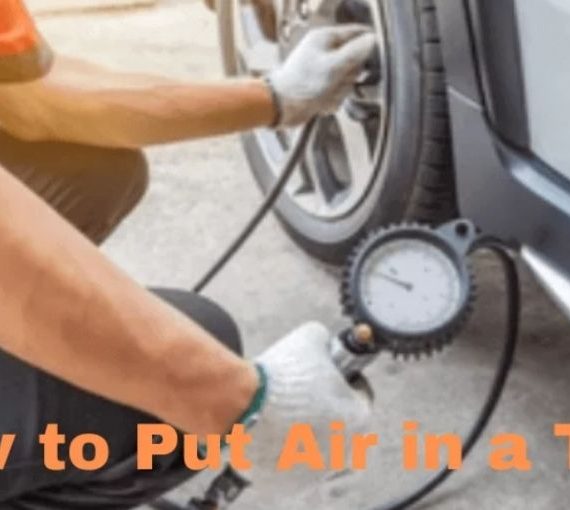 How to put Air in Tire