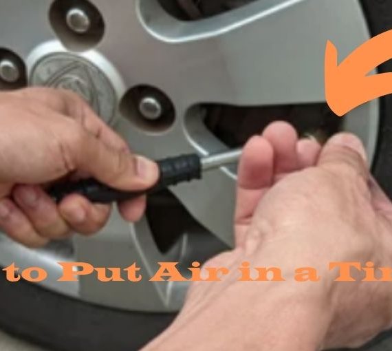 How to put Air in a Tire