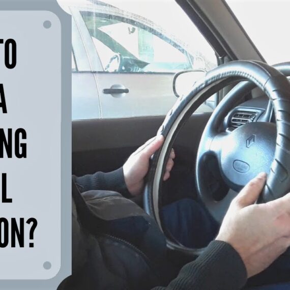 How to Put a Steering Wheel Cover on